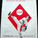 The Senators 1966 Washington AL Official Scorecard Program vs Detroit Tigers