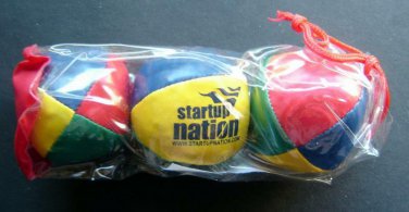 Startup Nation 3 JUGGLING BALLS eBay Live Colors Advertising Promo 2003 MIB