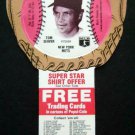 1977 PEPSI Cola Collection Advertising Glove Checklist DISC Tom SEAVER NY Mets