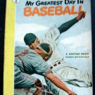 Vintage 1948 My Greatest Day in Baseball Book by Ruth, Duricher, Ott & 44 Others