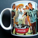 Coca-Cola Sakura Stoneware Coffee Mug Cup 12 oz Picnic Graphics