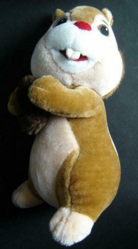 Walt Disney's Chipmunk DALE with Acorn Plush 11" Tall Standing