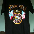 1998 MYRTLE BEACH Rebel Run Spring RALLY Black Tee T SHIRT Size Large