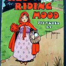 Red Riding Hood Linen Book 1911 # 409 Sam Gabriel Sons & Co Color Illustrated