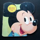 Mickey Mouse Golden Shape Childrens Book 1965 Golden Press Walt Disney