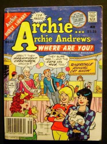 Archie Andrews Where Are You? Digest Library Magazine # 56 June 1988 Comics