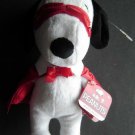 SNOOPY Masked Marvel Valentine Plush in Red mask and Cape with Tag