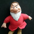 Walt DISNEY Snow White Dwarf GRUMPY Cloth Body Applause Figure 6" Tall