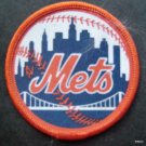 New York Mets Baseball Round Cloth PATCH 2" Diameter