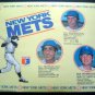 1976 New York METS Baseball Plastic Yellow PLACEMAT Apodaca Millan & Unser