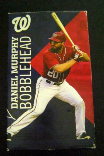 2017 Bobble Head Nodder Daniel MURPHY Washington Nationals in Box Stadium Promo