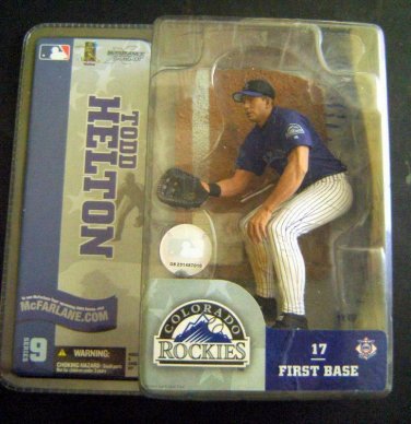 2004 Todd HELTON McFarlane SportsPick Figure MLB Baseball Colorado Rockies MIP