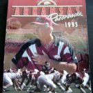 NCAA Football 1995 University of ARKANSAS Razorbacks MEDIA GUIDE