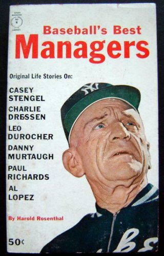 Baseball's Best Managers BOOK 1961 Stengel Durocher Murtaugh Lopez Dressen