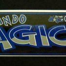 Orlando MAGIC Basketball Bumper Sticker 11" x 3" Tag Express Made in USA