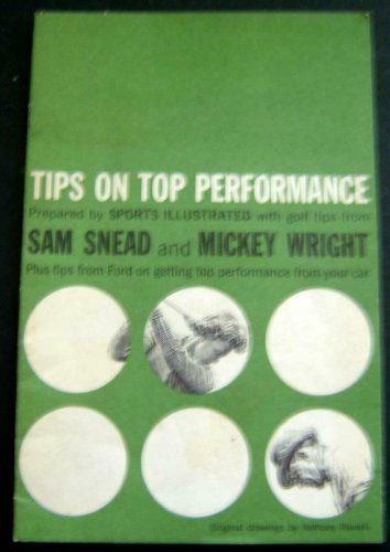 1961 GOLF Booklet Tips on Top Performance Sam Snead & Mickey Wright FORD Car Adv