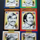 1976 Los Angeles Dodgers 6 Superstars Linnett Art Cards Sutton Buckner Rhoden