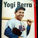 YOGI BERRA Baseball BOOK Mets Uniform Cover 1965 Tempo by Joe Trimble