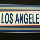 Los Angeles DODGERS Baseball Bumper Sticker 11 1/2" x 3" Wincraft Made in USA