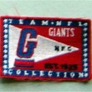 New York Giants NCF Football Cloth 2 1/2" Label PATCH