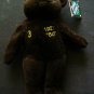 1998 Bamm Beano Babe RUTH # 3 Brown Beany Bear Yellow Crown Salvino with Tag