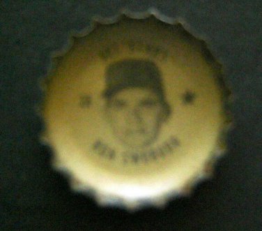 1960's Coke BOTTLE CAP Baseball MLB All Stars Ron SWOBODA New York METS