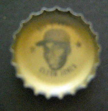 1960's Coke BOTTLE CAP Baseball MLB All Stars Cleon JONES New York METS