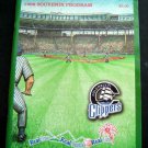 1999 COLUMBUS CLIPPERS Baseball Souvenir Program NY Yankees Minor League