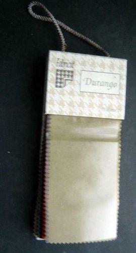 Vintage FABRICUT Polyester Cloth Durango Pattern Sales SAMPLE BOOK 39 Colors