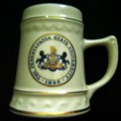 Penn State University PSU Nittany Lions White Mini MUG with Handle 3" by 3"