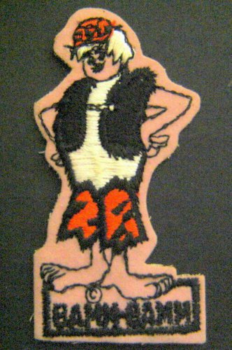BAMM BAMM RUBBLE The Flintstones TV Show Hanna Barbera Cartoon Patch 1960's