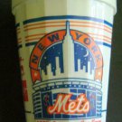 1993 NY METS SHEA Stadium Baseball Coca Cola Plastic CUP Harry Stevens 5 1/2"