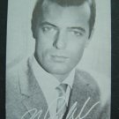 Arcade Exhibit Card 1960s Singer & Actor Robert GOULLET