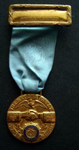 WWI & WWII AMERICAN LEGION Convention Alternate AMERICAN LEGION Medal Ribbon Pin