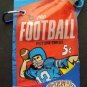 Topps Football 27 Oz. Foldable Plastic Water Bottle with Metal Ring MOC
