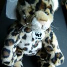 WWF World Wildlife Fund LEOPARD Plush BABW Build A Bear Workshop 2003