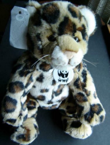 WWF World Wildlife Fund LEOPARD Plush BABW Build A Bear Workshop 2003