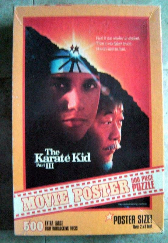 1989 The Karate Kid Iii Movie Poster Jigsaw Puzzle 500 Pieces 26 X 40