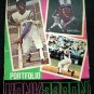 HANK AARON Braves Baseball Cardboard Folder PORTFOLIO Plymouth Inc Stats and Bio