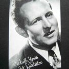 Arcade Exhibit Card Actor Art LINKLETTER with Facsimilie Autograph