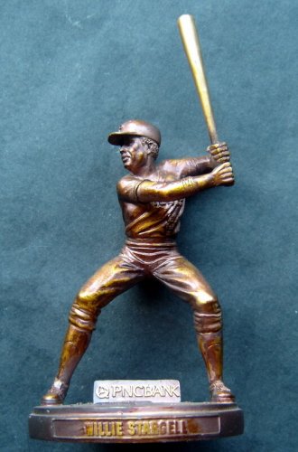 2005 Pittsburgh Pirates Willie Stargell Figure PNC Bank Plaque No Box