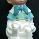 Leisuramics # 8006 Disney PINOCCHIO Ceramic FIGURE & BOX Partially Hand Painted