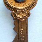 1926 AMERICAN LEGION Medal 6th Annual Convention Dept. of Elyria Ohio KEY PIN