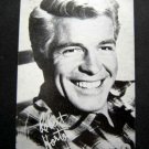 Arcade Exhibit Card 1960s Actor Robert HORTON with Facsimilie Autograph