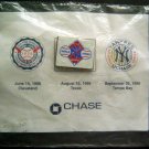 1988 NY YANKEES Tack Back Pin Chase Bank Sealed 1958 World Series Texas 1 1/4"