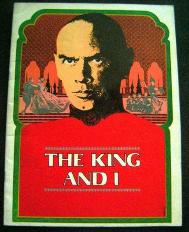 Yul BRENNER Souvenir Program THE KING AND I
