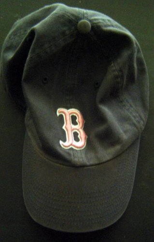 BOSTON RED SOX Pink "B" Blue Baseball CAP by Twins Adjustable One Size Fits All