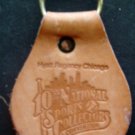 10th National Sports Collectors Convention Baseball KEY CHAIN 1989 Hyatt Chicago