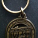 Bally's Wild West CASINO Atlantic City NJ Brass Metal Souvenir KEY CHAIN Ring