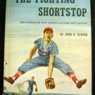 The Fighting Shortstop Mel Martin Baseball Stories Book by John R. Cooper 1953